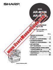 Ver ARM236/276 pdf Manual de operaciones, polaco
