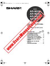 Ver AR-M236/M237/M276/M277 pdf Manual de Operación, Guía de Configuración de Software, Inglés