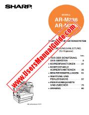 Voir AR-M236/M276 pdf Manuel d'utilisation, copieur, allemand