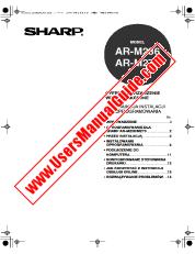 Voir AR-M236/M276 pdf Manuel d'utilisation, Guide du logiciel d'installation, polonais