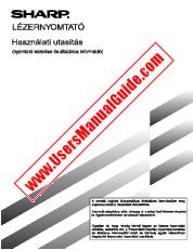 Ver AR-M300/M350/M450/P350/P450/35xx/45xx pdf Manual de Operación, Impresora, Húngaro