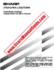 Visualizza AR-M300/M350/M450/P350/P450/35xx/45xx pdf Manuale operativo, stampante, polacco