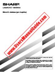 Ansicht AR-M350/M450/3551/4551 pdf Bedienungsanleitung, Kopierer, Tschechisch