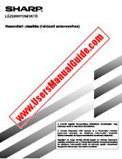 Ansicht AR-M350/M450/3551/4551 pdf Bedienungsanleitung, Scanner, Ungarisch