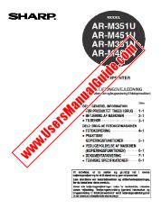 Voir AR-M351N/M351U/M451N/M451U pdf Manuel d'utilisation, danois