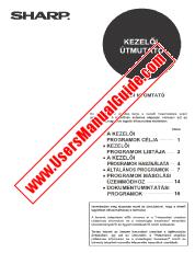 Ansicht AR-M351N/M351U pdf Operation Manul, Key Operators Guide, Ungarisch