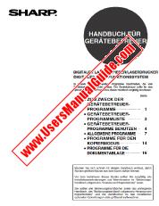 Ansicht AR-M550/620U/N pdf Bedienungsanleitung, Key Operators Guide, Deutsch
