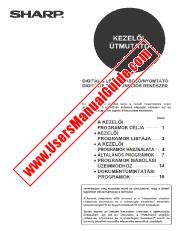 Ansicht AR-M550/620U/N pdf Bedienungsanleitung, Key Operators Guide, Ungarisch