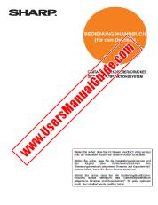 Voir AR-M550/620U/N pdf Manuel d'utilisation, l'imprimante, l'allemand