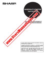 Ver AR-M550/620U/N pdf Manual de Operación, Impresora, Húngaro
