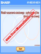 Vezi AR-NB2/N pdf Manualul de utilizare, manualul imprimantei de rețea, poloneză