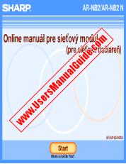 Voir AR-NB2/N pdf Manuel d'utilisation, manuel Network Printer, slovaque