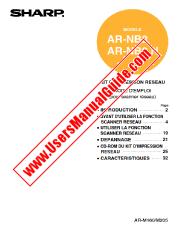 Vezi AR-NB2/N pdf Manual de funcționare, rețeaua Scanner Manual, franceză