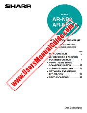Vezi AR-NB2/N pdf Manual de utilizare, Rețeaua Scanner Manual, engleză