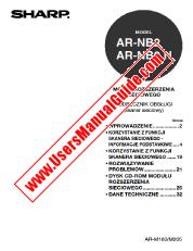 Ansicht AR-NB2/N pdf Bedienungsanleitung, Netzwerk Scannerhandbuch, Polnisch