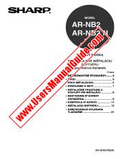 View AR-NB2/N pdf Operation Manual, Setup Guide, Slovak