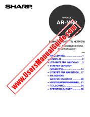 Vezi AR-NB3 pdf Manualul de utilizare, manualul imprimantei de rețea, norvegiană