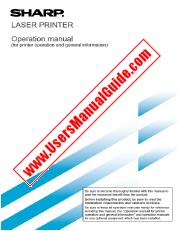 View AR-P/M350/450 pdf Operation Manual english Printer Manual