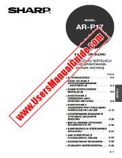 View AR-P17 pdf Operation Manual, extract of language Polish