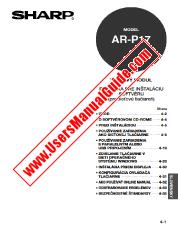 View AR-P17 pdf Operation Manual, extract of language Slovak