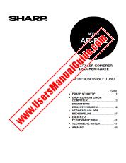 View AR-PB2 pdf Operation Manual german Printer Modul