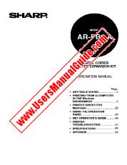 Ansicht AR-PB2A pdf Bedienungsanleitung, Englisch