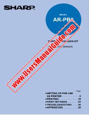 Ver AR-PB8 pdf Manual de Operación, Inglés