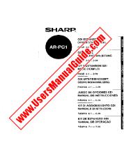 Vezi AR-PG1 pdf Manual de funcționare, extractul de limba engleză