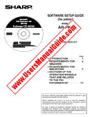 Visualizza AR-PK6 pdf Manuale operativo, Guida all'installazione del software, inglese