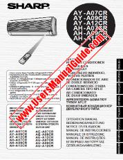 Vezi AY/AH/AE/AU-A07/09/12CR pdf Manual de funcționare, extractul de limba engleză