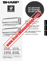 Ver AY-AP7FHR/AP9FHR/AP12FHR pdf Manual de Operación, Inglés, Italiano, Portugués