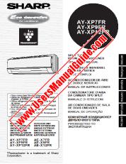 Voir AY-XP7FR/XP9FR/XP12FR pdf Manuel d'utilisation, extrait de la langue russe