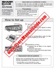 Visualizza AZ-F900B pdf Manuale operativo, inglese