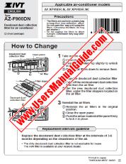 Vezi AZ-F900DN pdf Manual de utilizare, engleză