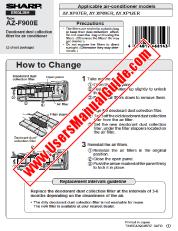 Vezi AZ-F900E pdf Operation-Manual, engleză