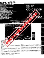 Voir CD/CP-C5300/H pdf Manuel d'utilisation, extrait de la langue allemande