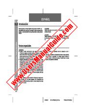 Voir CD/CP-G7500/V pdf Manuel d'utilisation, extrait de langue espagnole