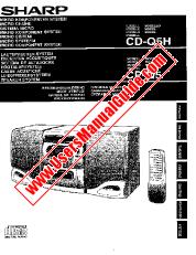 Voir CD/CP-Q5/H pdf Manuel d'utilisation, extrait de la langue allemande