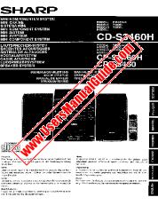 View CD/CP-S3460/H pdf Operation Manual, extract of language German