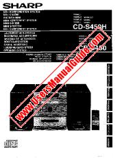 Ver CD/CP-S450/H pdf Manual de operación, extracto de idioma alemán.