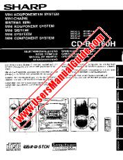 View CD-BA160H pdf Operation Manual, extract of language German