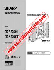 Ver CD-BA250/2600H pdf Manual de operaciones, eslovaco