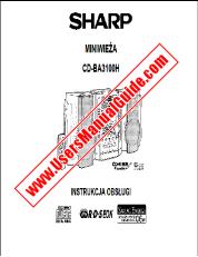 View CD-BA3100H pdf Operation Manual, Polish