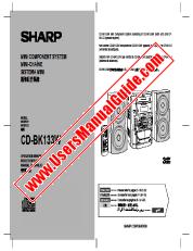 View CD-BK133W pdf Operation Manual, extract of language English
