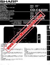 View CD/CP-C4450H/A pdf Operation Manual, extract of language German