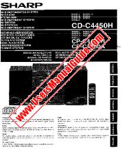 Ver CD/CP-C4450H/A pdf Manual de operaciones, extracto de idioma francés.
