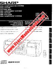 View CD-C1H pdf Operation Manual, extract of language German