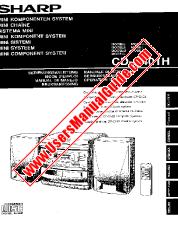 View CD-C401H pdf Operation Manual, extract of language German