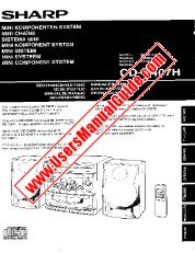 Ver CD-C407H pdf Manual de operación, extracto de idioma alemán.