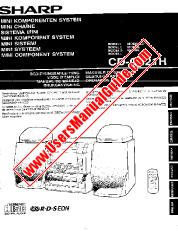 View CD-C421H pdf Operation Manual, extract of language German